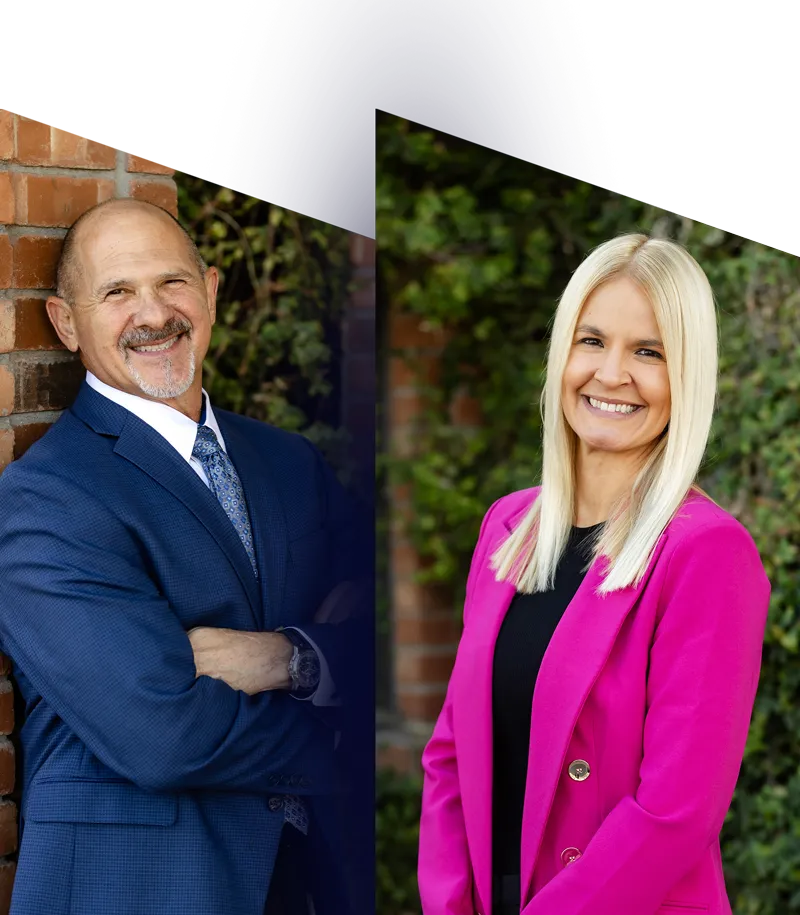 Attorneys Jack Hirsch and Chelsie Talcott